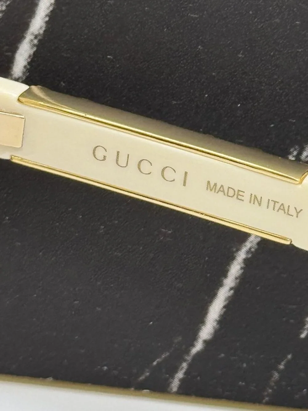 New Gucci GG1189SA 005 White Brown Women Sunglasses
